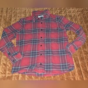 🍂 Abercrombie Kids Plaid Flannel Shirt | Size 13/14